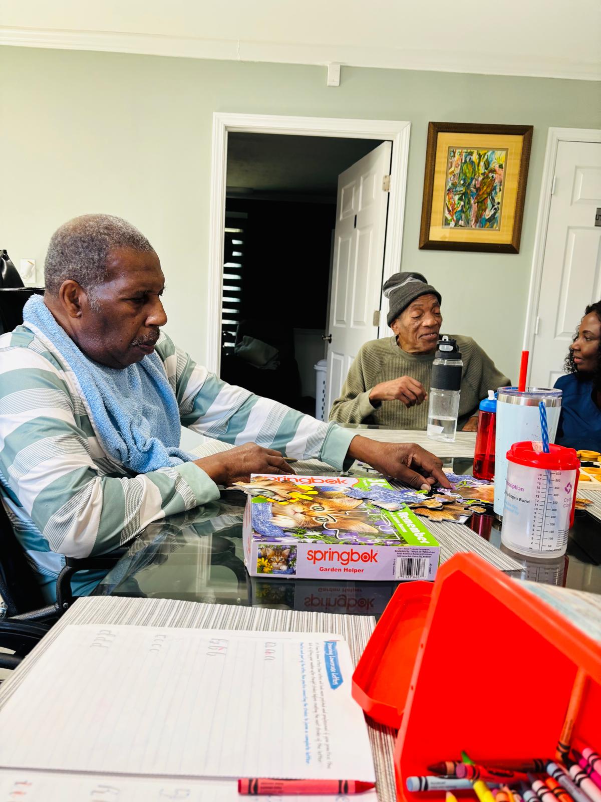 Resident Doing Activities