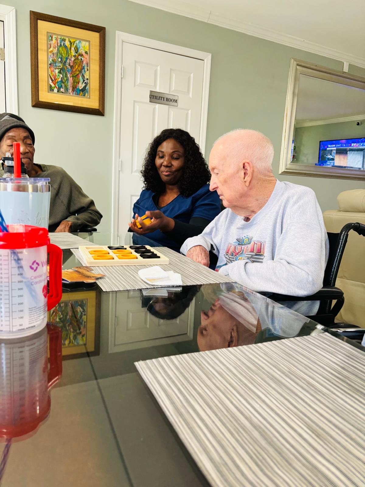Resident Doing Activities